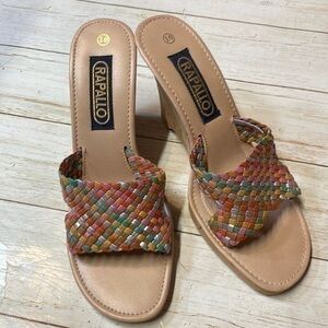 Rapallo women’s wedge sandals. Size 10. NWOT